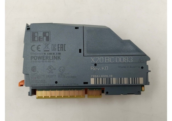 X20BC0083 B&amp;R X20 PLC सिस्टम बस नियंत्रक POWERLINK V1/V2 नियंत्रित नोड