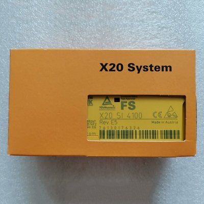 X20SI4100 B&R X20 PLC सिस्टम I/O मॉड्यूल 4 टाइप ए डिजिटल इनपुट्स 4 पल्स आउटपुट 24 VDC
