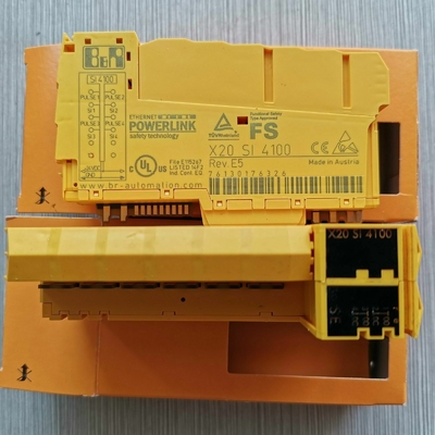 X20SI4100 B&R X20 PLC सिस्टम I/O मॉड्यूल 4 टाइप ए डिजिटल इनपुट्स 4 पल्स आउटपुट 24 VDC
