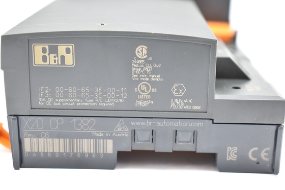 X20CP1382 ​​B&amp;R X20 PLC सिस्टम CPU मॉड्यूल Intel x86 400 MHz एकीकृत I/O प्रोसेसर के साथ संगत