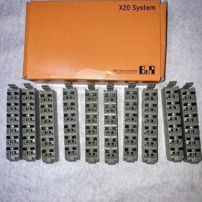 X20TB12 B&amp;R X20 24 VDC मॉड्यूल X20TB06 और X20TB12 टर्मिनल ब्लॉक के साथ वायर्ड