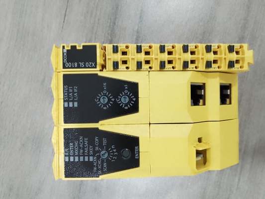 X20SL8100 B&amp;R X20 सिस्टम CPU मॉड्यूल SafeLOGIC कार्यक्षमता के साथ