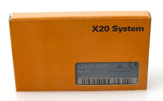 X20DI4371 B&amp;R X20 I/O मॉड्यूल 4 डिजिटल इनपुट 24 VDC 3-तार कनेक्शन के लिए