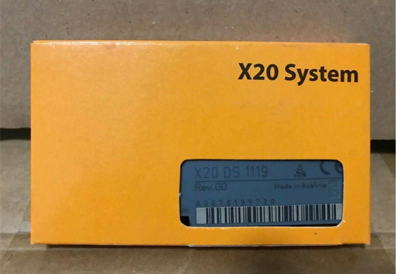 X20DS1119 X20 B&R ऑटोमेशन पीएलसी मल्टीफ़ंक्शन डिजिटल सिग्नल प्रोसेसर मॉड्यूल