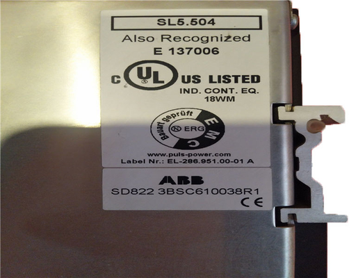 ABB SD822 3BSC610038R1 एडवांट 800xA पावर सप्लाई डिवाइस