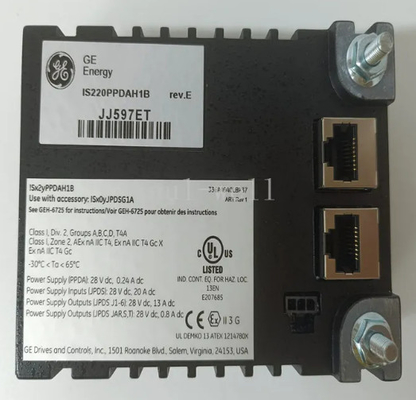 GE IS220PPDAH1B मार्क VIe प्रणाली के लिए जनरल इलेक्ट्रिक द्वारा बिजली वितरण प्रणाली