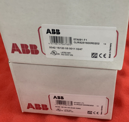ABB 07AI91 GJR5251600R0202 07AI91 AC31 एनालॉग I/O मॉड्यूल 24 V DC