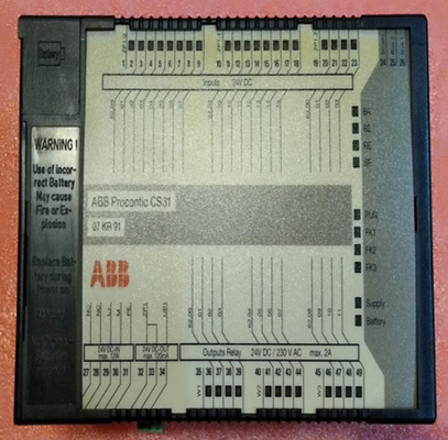 ABB 07KR91 GJR5250000R0303 आधार इकाई 07 KR 91, 230 VAC प्रोसेसर मॉड्यूल