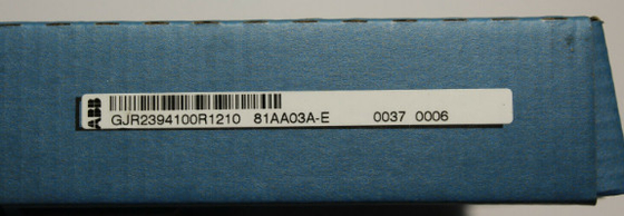 ABB 81AA03 GJR2394100R1210 आउटपुट मॉड्यूल एनालॉग सिग्नल आउटपुट करने के लिए उपयोग किया जाता है