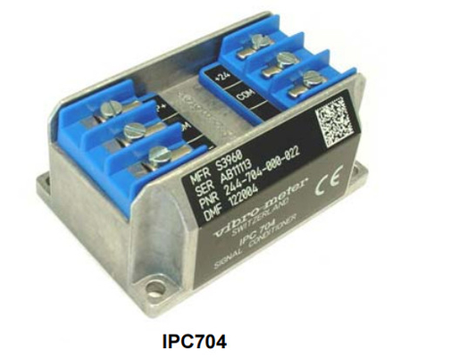 IPC704 244-704-000-511 मानक पिज़ोइलेक्ट्रिक सामग्री का उपयोग करने वाले सेंसरों के लिए सिग्नल कंडीशनर