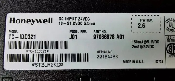 TC-IDD321 हनीवेल C200 पीएलसी मॉड्यूल एक्सपीरियॉन एलएस आई/ओ विनिर्देश