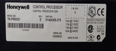 TK-PRS021 हनीवेल नियंत्रण प्रोसेसर मॉड्यूल नियंत्रणLogix C200 नियंत्रण प्रोसेसर