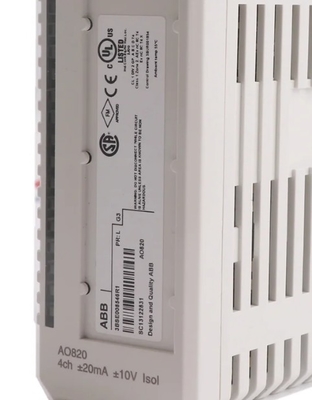 ABB AO820 3BSE008546R1 एनालॉग आउटपुट 4 चैनल मॉड्यूल स्टॉक में नया