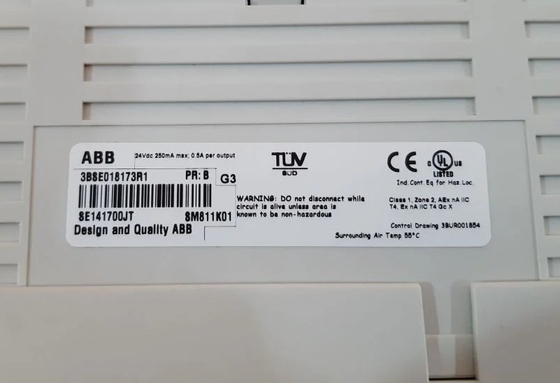 ABB SM811K01 3BSE018173R1 सुरक्षा केंद्रीय प्रसंस्करण इकाई मॉड्यूल उच्च अखंडता