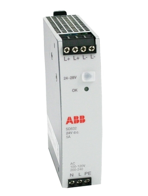 ABB SD832 3BSC610065R1 पावर सप्लाई I/O मॉड्यूल स्टॉक में बिल्कुल नया