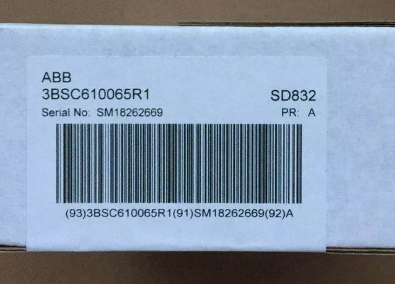 ABB SD832 3BSC610065R1 पावर सप्लाई I/O मॉड्यूल स्टॉक में बिल्कुल नया