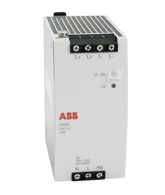 ABB SD833 3BSC610066R1 पावर सप्लाई मॉड्यूल नियंत्रण प्रणाली पीएलसी मॉड्यूल