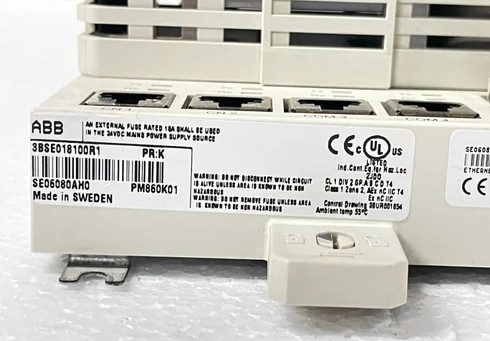 ABB PM860K01 3BSE018100R1 प्रोसेसर यूनिट किट AC 800M पीएलसी मॉड्यूल स्टॉक में