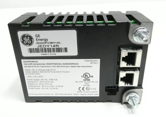 GE IS220PVIBH1A कंपन I/O पैक BPPB मार्क VIE नियंत्रण प्रणाली टर्मिनल बोर्ड