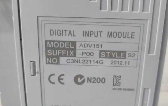 YOKOGAWA ADV151-P00 डिजिटल इनपुट मॉड्यूल 32-चैनल 24 वी डीसी पृथक