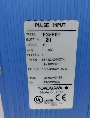F3XP01-0HS1 YOKOGAWA रेंज-मुक्त मल्टी-कंट्रोलर हाई-स्पीड काउंटर मॉड्यूल
