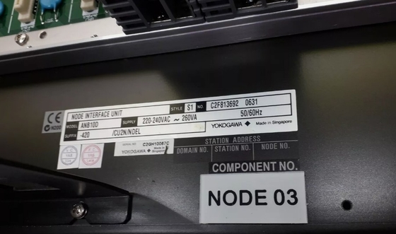 ANB10D-420 योकोगावा ईएसबी बस नोड इकाइयां फील्ड कंट्रोल यूनिट एन-आईओ/एफआईओ सिस्टम एनालॉग आई/ओ सिग्नल मॉड्यूल डुअल रिडंडेंट