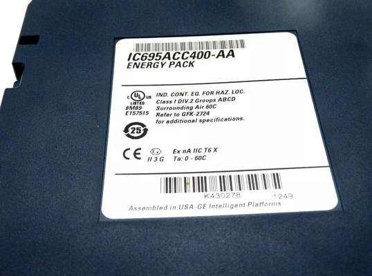 IC695ACC400 GE PACSystems RX3i एनर्जी पैक एक्सेसरी मॉड्यूल
