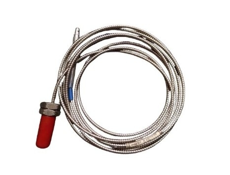PR6424/010-100 EPRO M18 x 1.5 धातु सुरक्षा ट्यूब के साथ 40 मिमी आस्तीन लंबाई