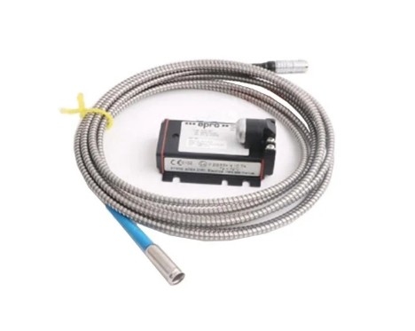 PR6424/010-140 EPRO M18x1.5 बख्तरबंद केबल के साथ 16 मिमी इडी करंट सेंसर