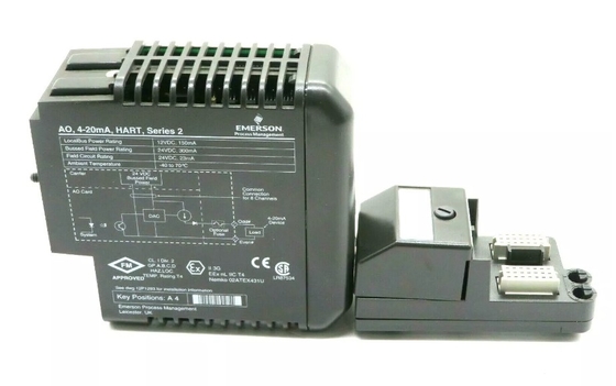 KJ3221X1-BA1 Emerson AO 8-चैनल 4-20 mA HART सीरीज 2 रिडंडेंट कार्ड
