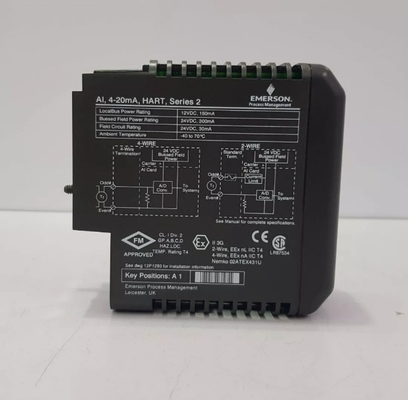KJ3222X1-BA1 Emerson EPRO AI 8 CH 4-20mA हार्ट कार्ड सीरीज 2
