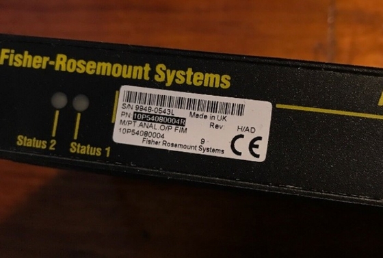 10P54080004 Emerson 16 बिंदु एनालॉग आउटपुट फील्ड इंटरफ़ेस मॉड्यूल