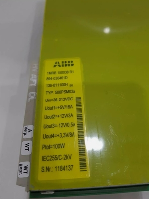 500PSM03 IMRB150038R1 एबीबी पावर सप्लाई मॉड्यूल 100W