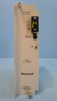 हनीवेल 621-9933C आई/ओ प्रोसेसर रैक पावर सप्लाई 115/230Vac 15amp