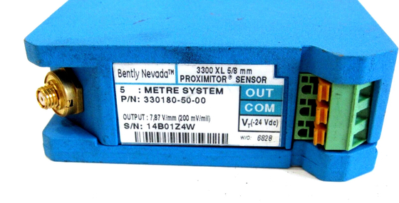 330180-50-00 बेंटली नेवादा प्रोक्सिमिटर सेंसर 3300 XL 5/8 MM प्रीप्रोसेसर मॉड्यूल