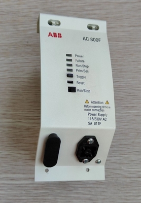 SA811F 3BDH000013R1 एबीबी पावर सप्लाई 115/230 VAC इंडस्ट्रियल एसी/डीसी कन्वर्टर मॉड्यूल