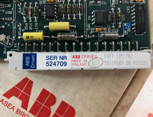 SAFT 185 TBC 58119687 ABB टर्मिनल ब्लॉक बोर्ड