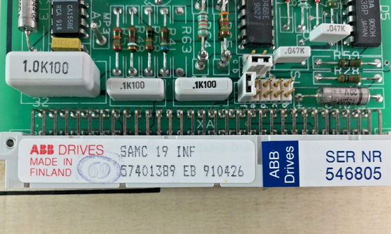 SAMC 19 INF 57401389 ABB माइक्रोप्रोसेसर इंटरफ़ेस कार्ड