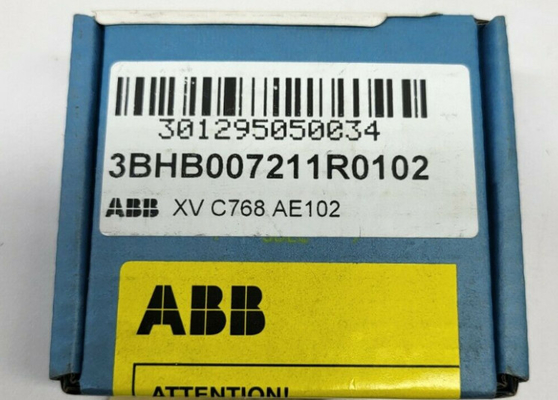 XVC767AE102 3BHB007209R0102 ABB चर आवृत्ति ड्राइव मॉड्यूल