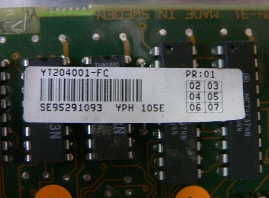 YPH105E YT204001-FC एबीबी डिजिटल स्पीड इनपुट बोर्ड