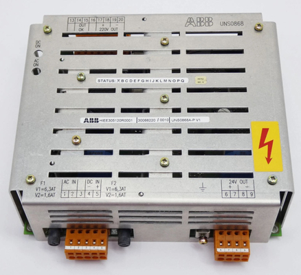 UNS0868A-P V1 HIEE305120R0001 ABB Ver. एक पावर सप्लाई मॉड्यूल
