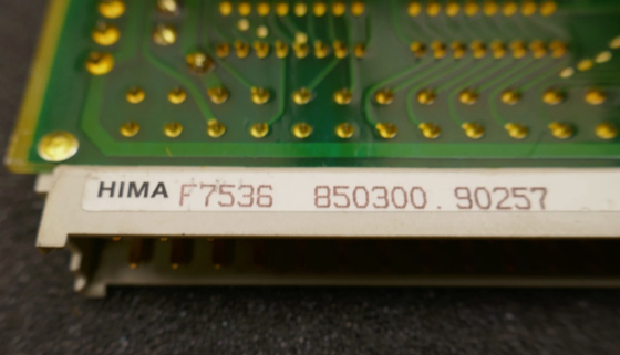 F7536 HIMA PLC मॉड्यूल