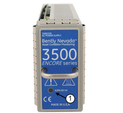 बेंटली नेवादा 3500/10E ENCORE सीरीज पावर सप्लाई मॉड्यूल यूनिवर्सल एसी इनपुट के साथ 3500 ENCORE सिस्टम के लिए आधा ऊंचाई डिजाइन