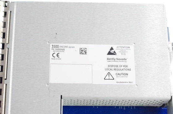 बेंटली नेवादा 3500/42E उन्नत कंपन मॉनिटर मॉड्यूल 4-चैनल मॉनिटर एपीआई 670 मानकों के अनुरूप
