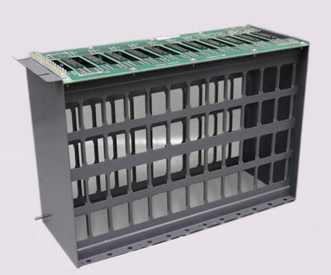 एबीबी मॉड्यूल माउंटिंग यूनिट IEMMU01, 12 रैक मॉड्यूल सपोर्ट के साथ हारमोनी रैक के लिए, 19-इंच कैबिनेट संगत और मल्टीलेयर पीसीबी बैकप्लेन