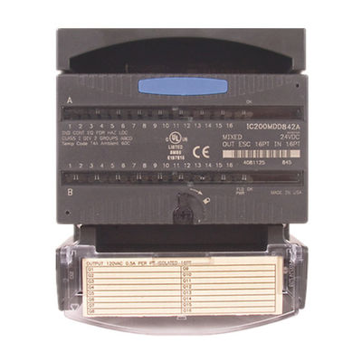 IC200CHS025 GE Fanuc PLC कॉम्पैक्ट स्प्रिंग स्टाइल इनपुट आउटपुट कैरियर