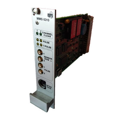 EPRO MMS 6310 डुअल चैनल की पल्स मॉनिटर MMS6310 Dcs कंट्रोल सिस्टम