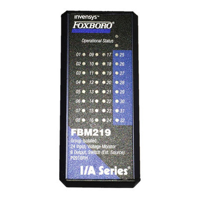 Fbm219 Fbm 219 फॉक्सबोरो पार्ट्स DCS चैनल पृथक 32 इनपुट वोल्टेज मॉनिटर P0914TR