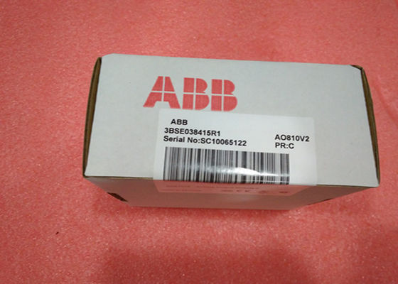 AO810V2 3BSE038415R1 ABB PLC एनालॉग आउटपुट मॉड्यूल 1x8 CH S800 I/O DCS