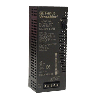 IC200PWR102 GE Fanuc PLC VersaMax विस्तारित विद्युत आपूर्ति इकाई